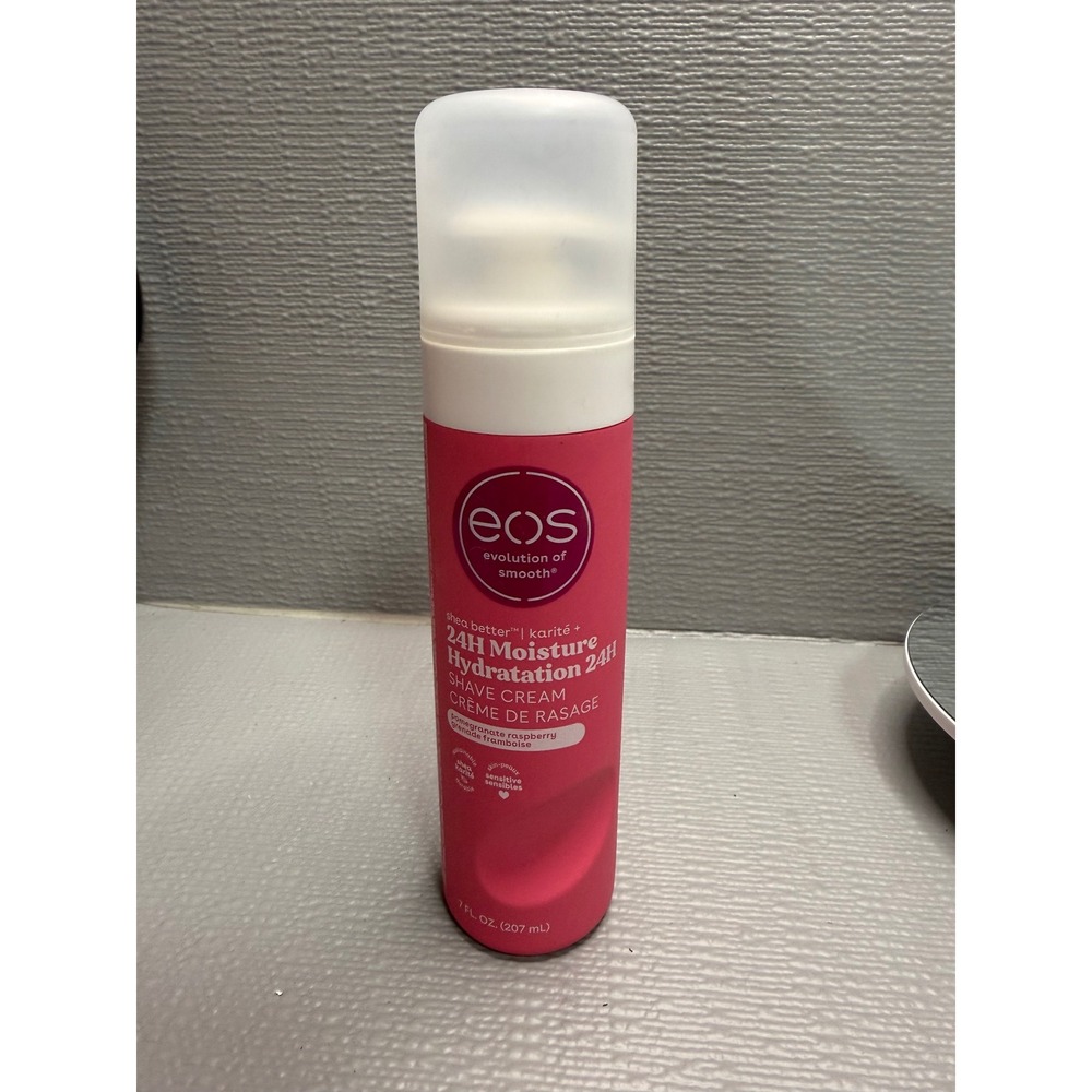 EOS Shea Better 24H Moisture Shave Cream Pomegranate Raspberry 7 fl oz Pump